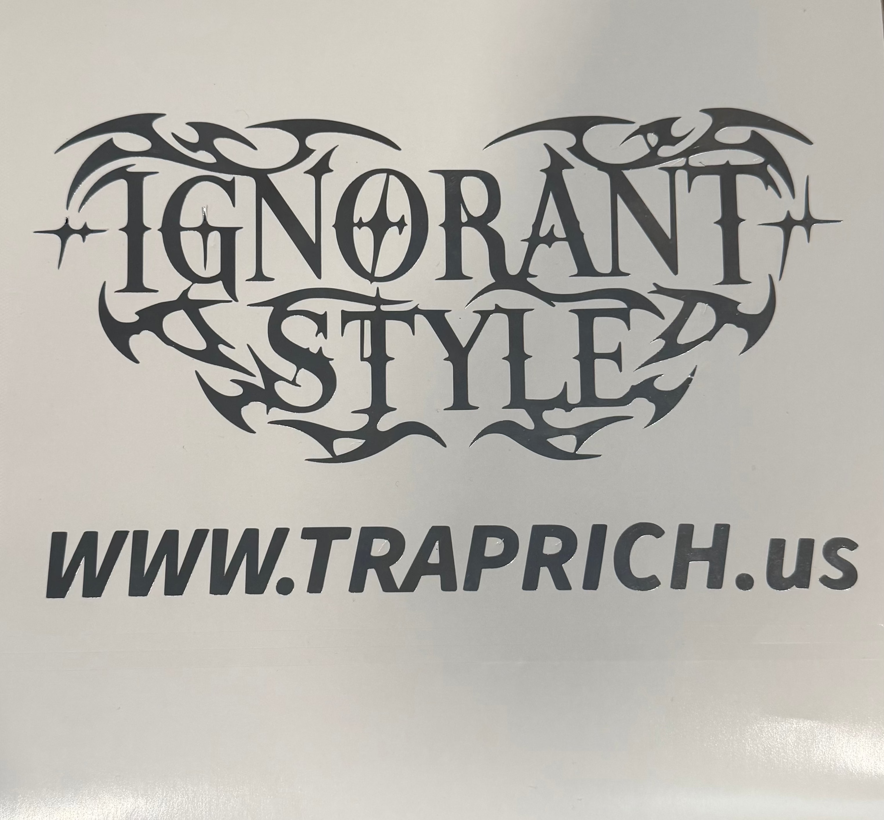Ignorant style banner